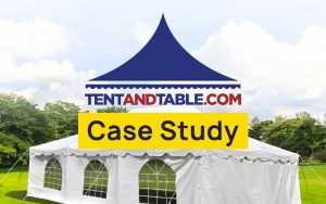 Tent and Table Case study with My Amazon Guy