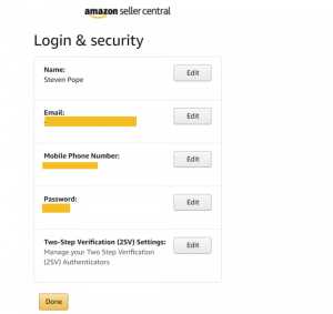 Amazon Accounts 2 Step Verification
