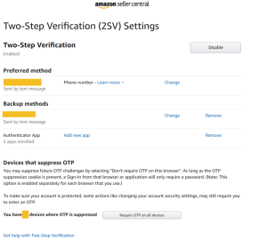 Amazon Accounts Add New App