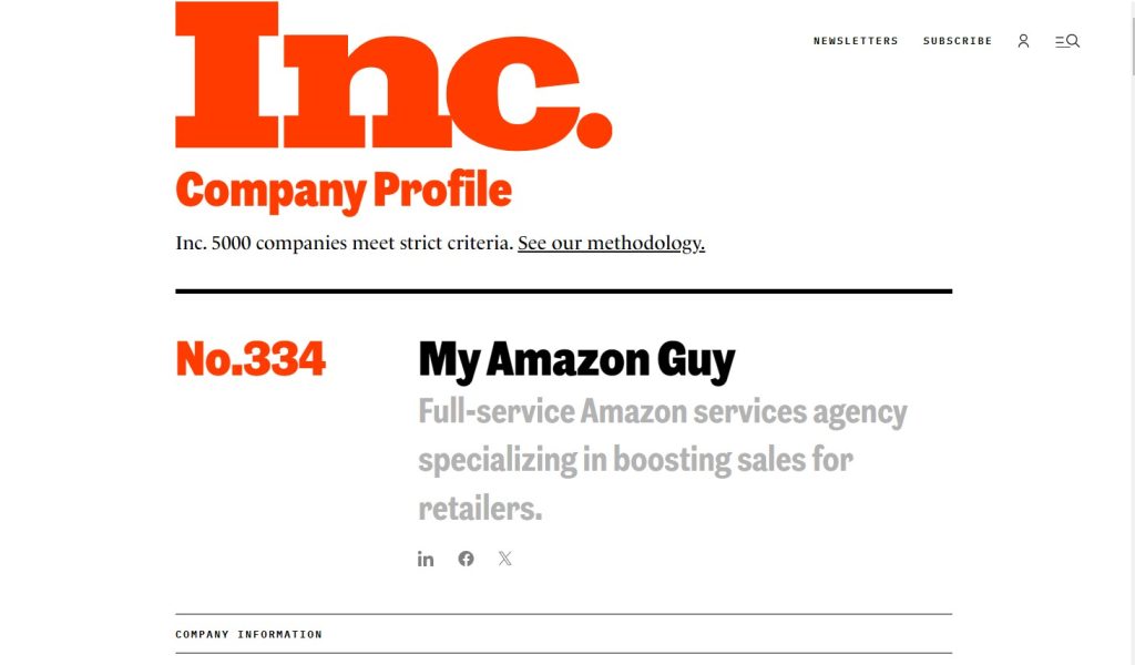 Amazon Strategic Account Services Inc 500