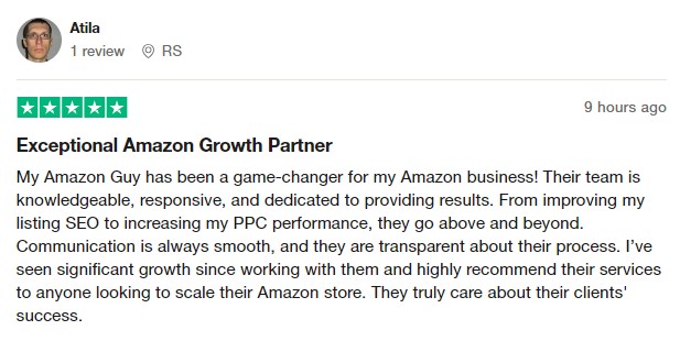 Amazon Agency vs Titan Network: Don't Risk The DIY Route 5 Amazon Agency vs Titan Network MAG Testimonial Agency Services