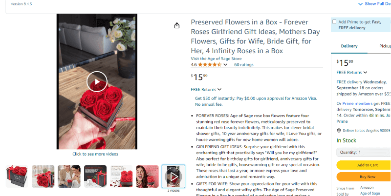 Amazon Listing Video Image Stack Video