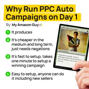Boost Amazon Traffic With PPC, SEO, and CTR Tactics 5 Drive Traffic To Amazon Listings Why-Run-PPC-Auto-Campaigns-on-Day-1-300x300