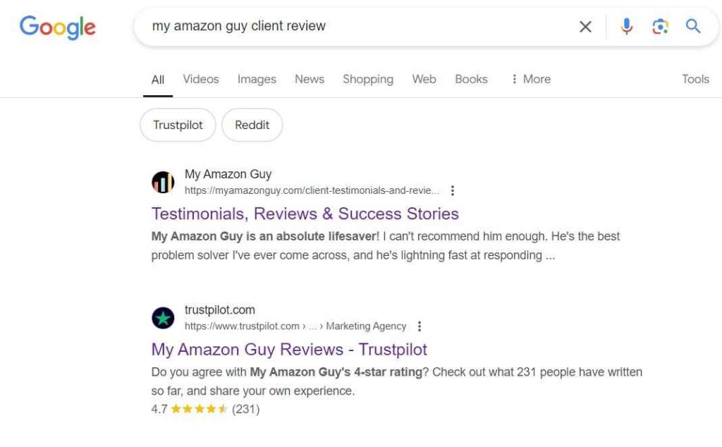 Full Service Amazon Agency vs. Sophie Society PPC 4 Full Service Amazon Agency vs Sophie Society MAG Client Testimonials