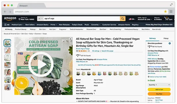 amazon listing video production