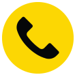 icon contact us phone yellow