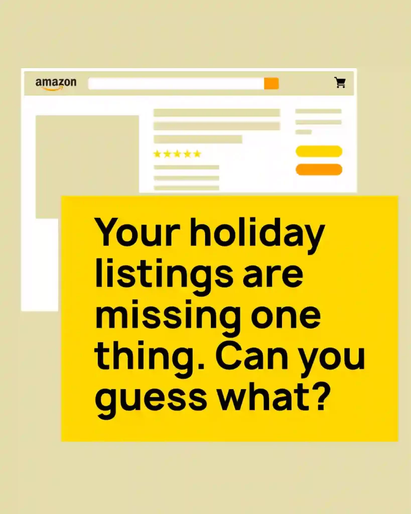 Your holiday listings are missing one thing 1 copy