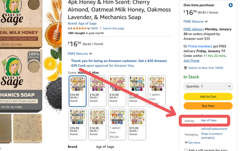 Amazon Storefront Optimization - How to Locate Amazon Storefront 1