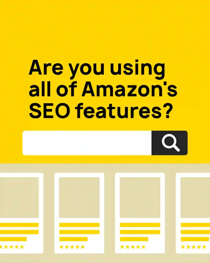Are you using all of Amazons SEO features copy