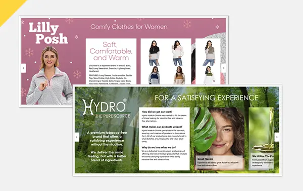 Design v2 2 Brand story graphic design for Amazon