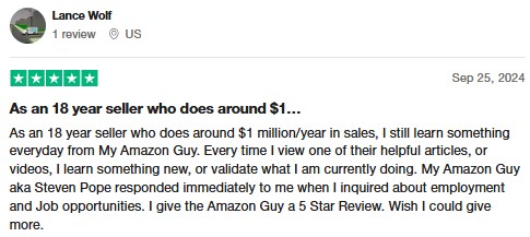 My Amazon Guy vs Canopy MAG Amazon Resources Testimonial