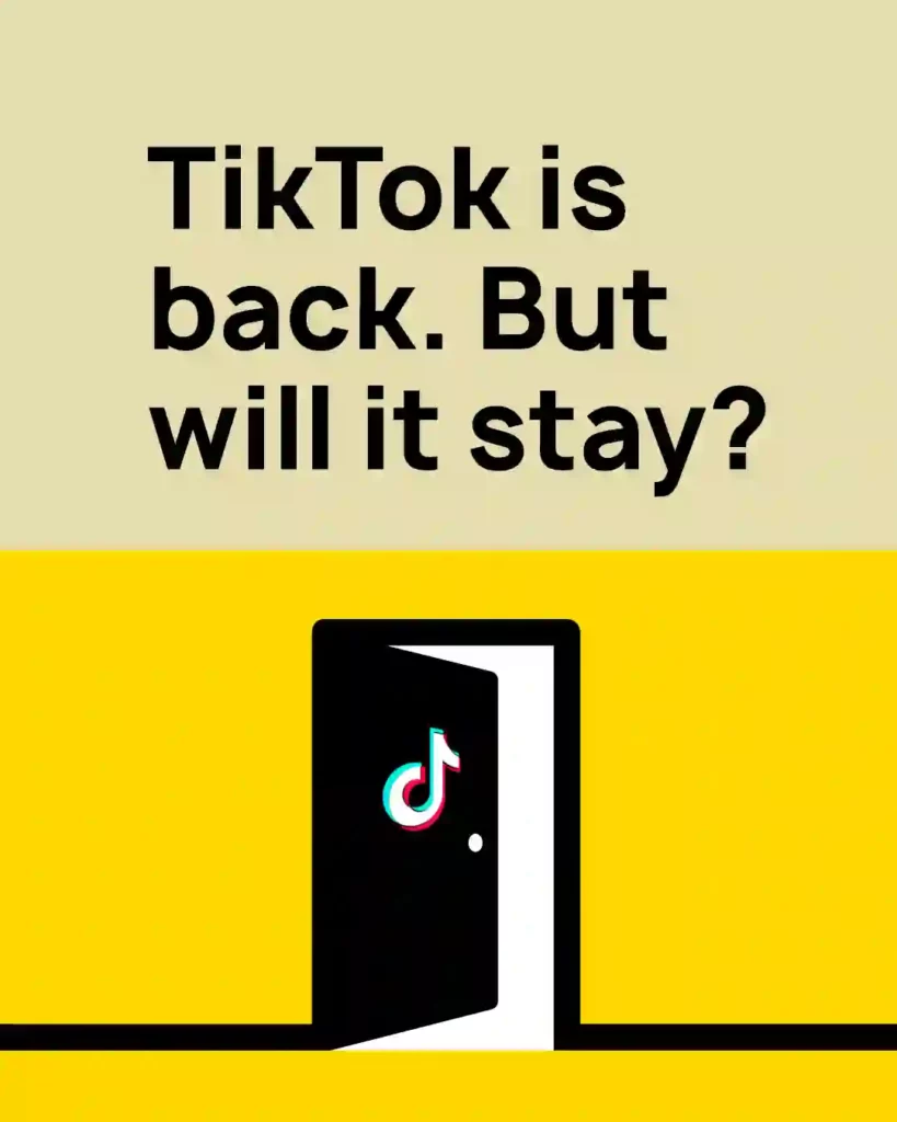 TikTok is back 1 copy