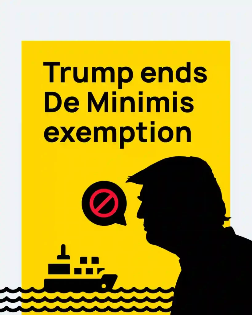 Trump ends De Minimis exemption 1 copy
