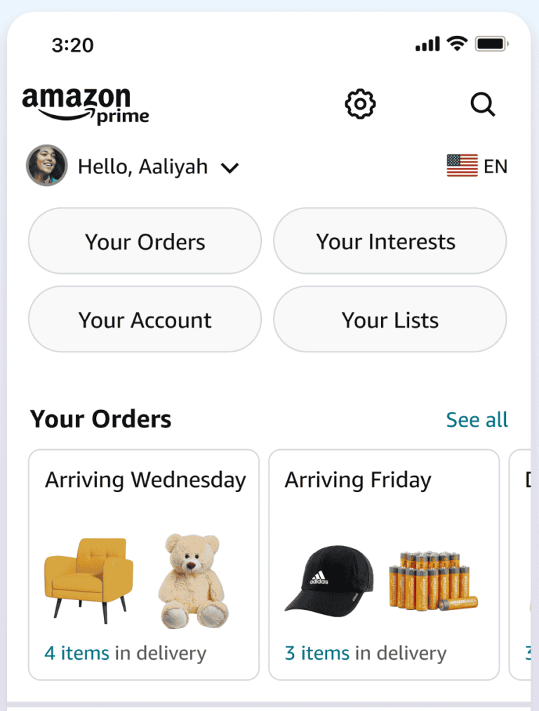 Personalized Shopping on Amazon: AI Tools Redefine Browsing and Buying 2 Amazon Interests step 1