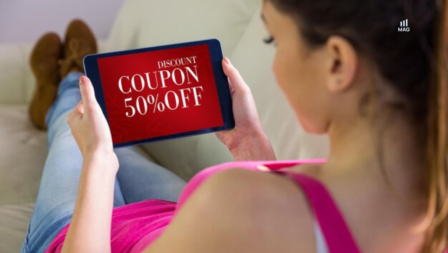 New Amazon Coupon Display, Game-Changer or Sales Killer? 1 New Amazon Coupon Display woman shopping online