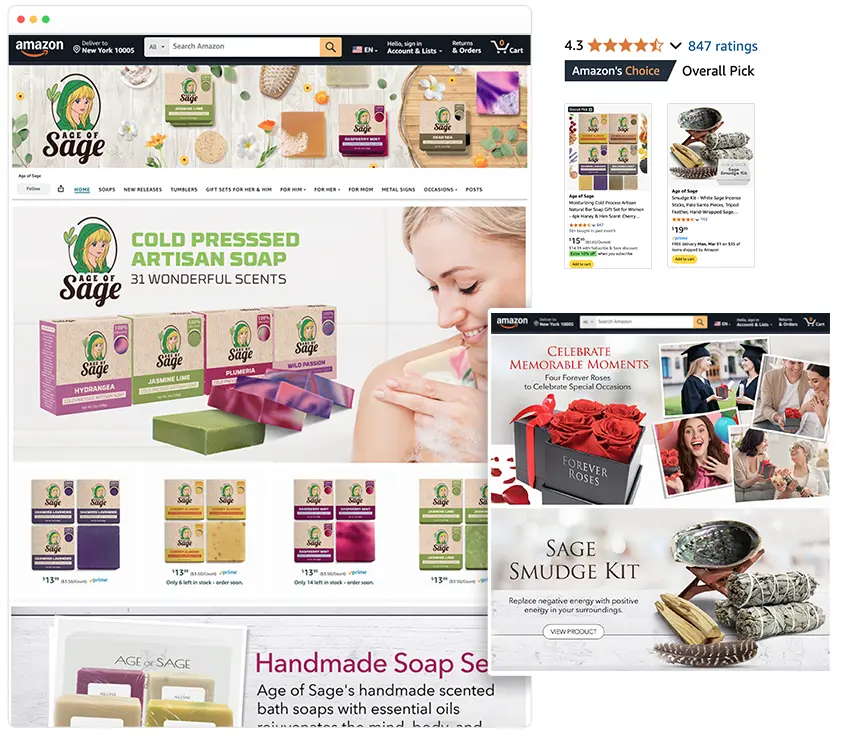 Amazon Brand Store v2 2 Amazon brand store design