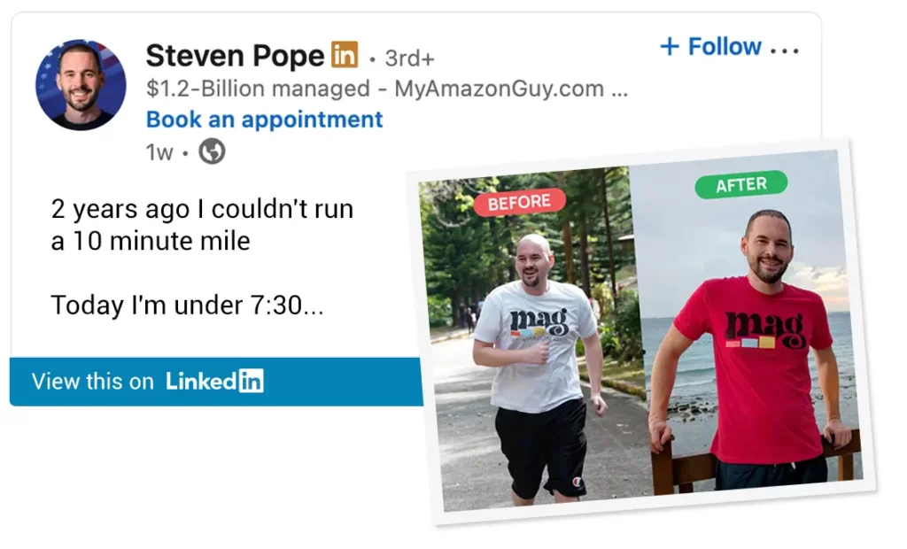 Health and Fitness in My Amazon Guy