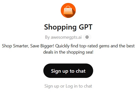 Shopping with GPT: ChatGPT Could Be Your Next Checkout Counter 2 Shopping with GPT