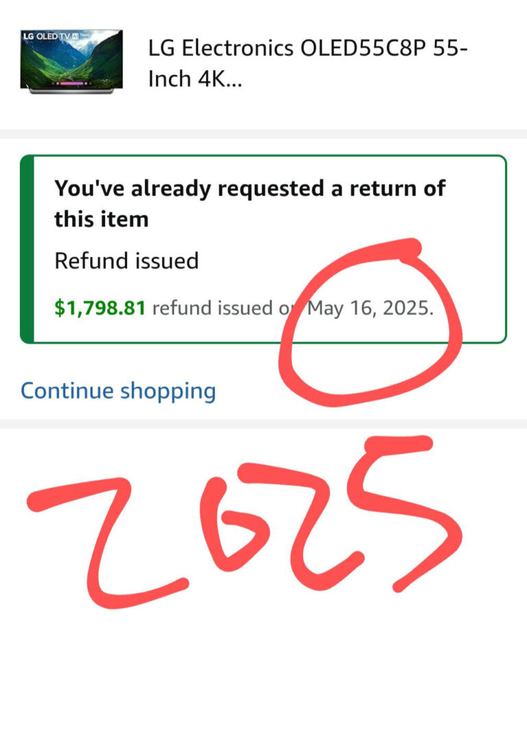 Amazon Refund Delay: When Even Your Toddler Outgrows the Returned Item 2 Amazon Refund Delay Steven received the refund in 2025