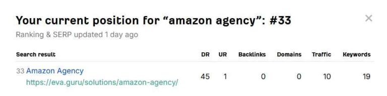 My Amazon Guy vs Eva Eva website rank