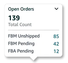 float open orders