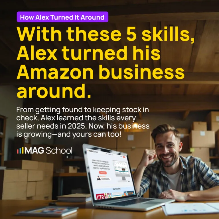 Why Sales Are Down on Amazon? Common Causes and Fixes - Copy 9 Alex turned his Amazon business around