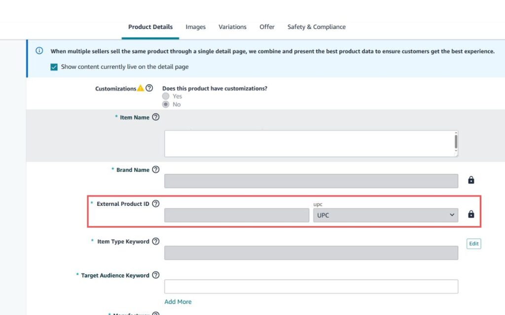 How to Successfully Change UPC Code on Amazon - Directly Change on Seller Central Step 4