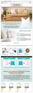 Creating a High Converting Amazon Listing Pillowflex premium A