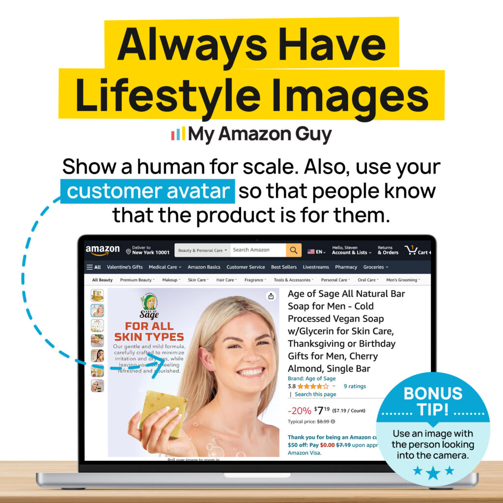 Amazon Custom Images for Amazon PPC Campaigns - Always Have Lifestyle Images
