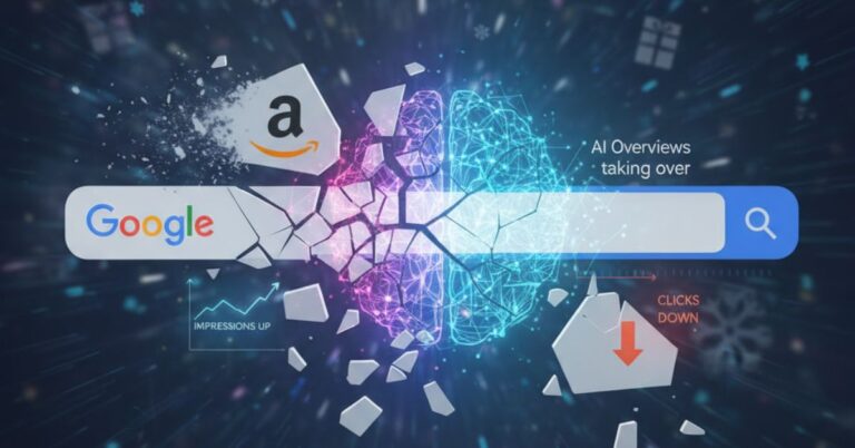 Google Search Visibility Shift Rocks Holiday Shopping: Amazon Out, AI Overviews In 1 Google Search Visibility Shift