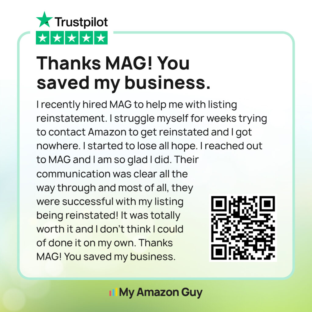 Trustpilot Feedback vs Reddit Reviews of My Amazon Guy - Positive Review from Trustpilot