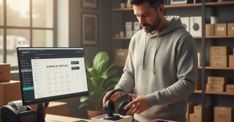 Amazon FBM+ Program Gives Sellers Prime-Level Speed Without FBA Fees 1 Amazon FBM+ Program seller fulfilling orders