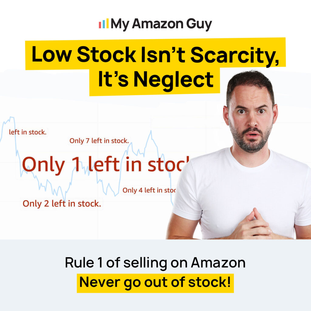 Amazon Is Charging You Rent. Are You Treating Your Inventory Like a Bad Tenant? 2 Amazon Inventory Management Strategy - Low Stock Isnt Scarcity Its Neglect