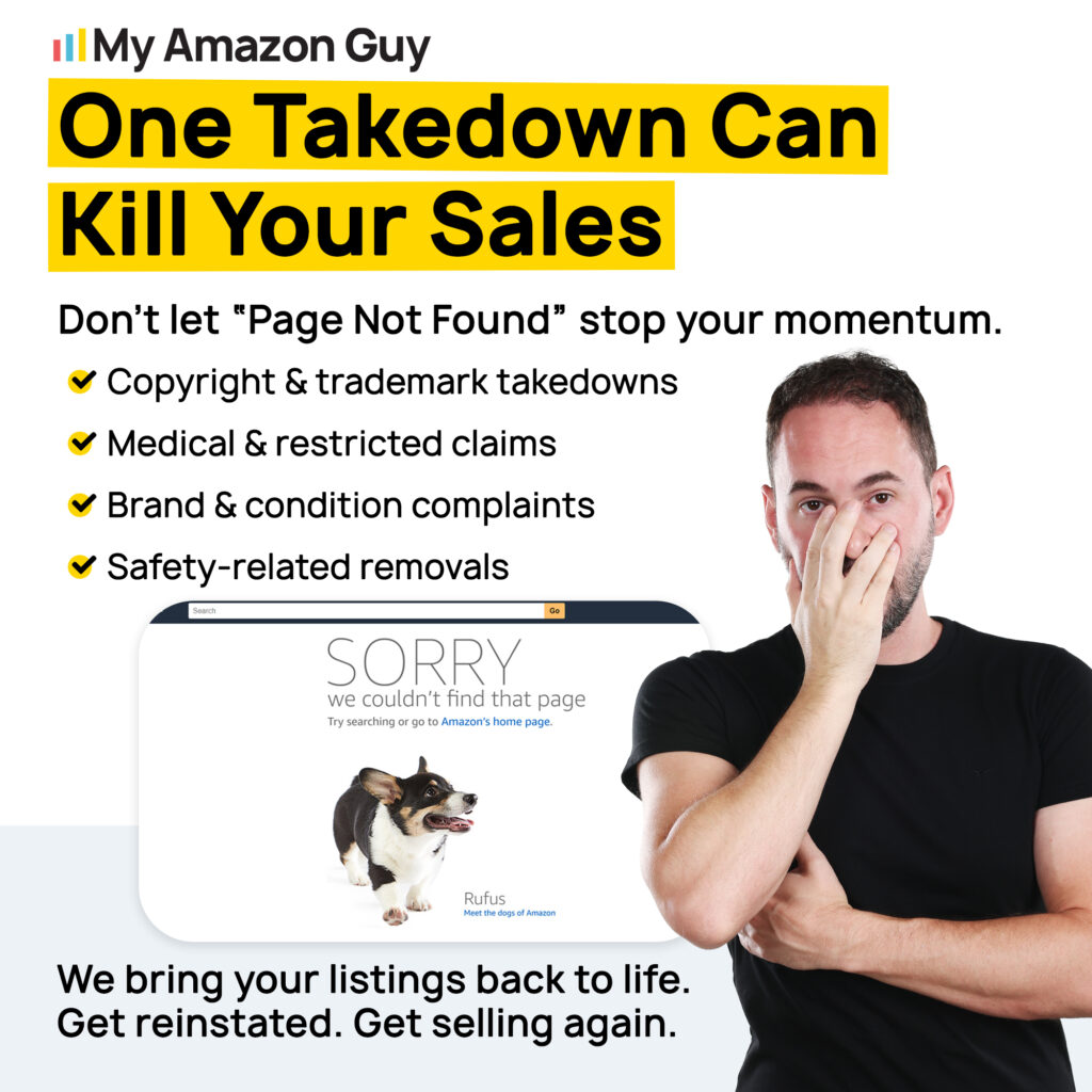 Amazon Product Reinstatement Email Templates: How to Write Winning Appeals 2 Amazon Product Reinstatement Email Template One Takedown Can Kill Your Sales