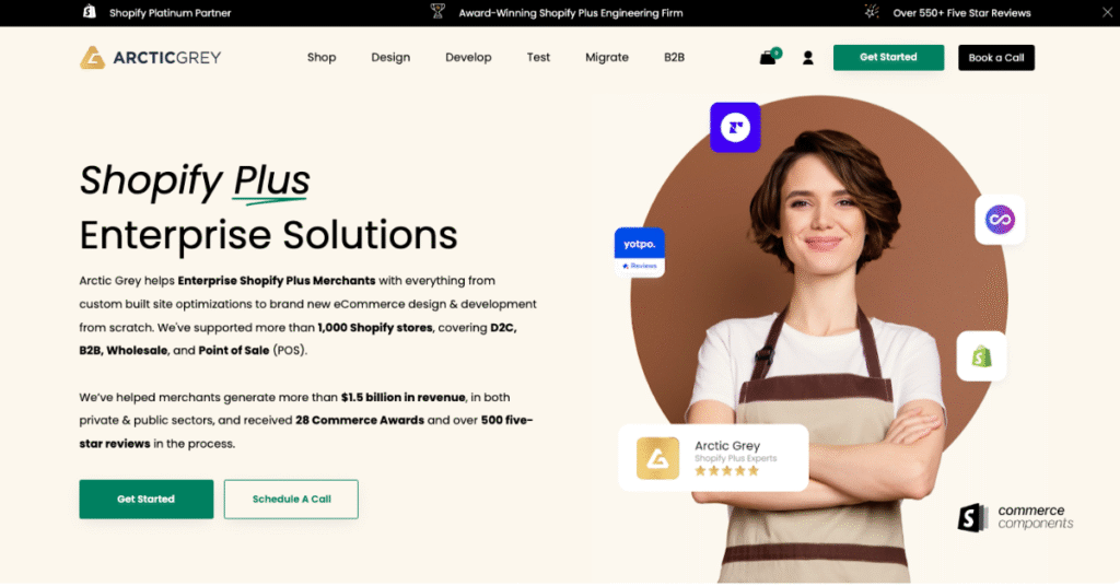 Top E-commerce Agency - Arctic Grey