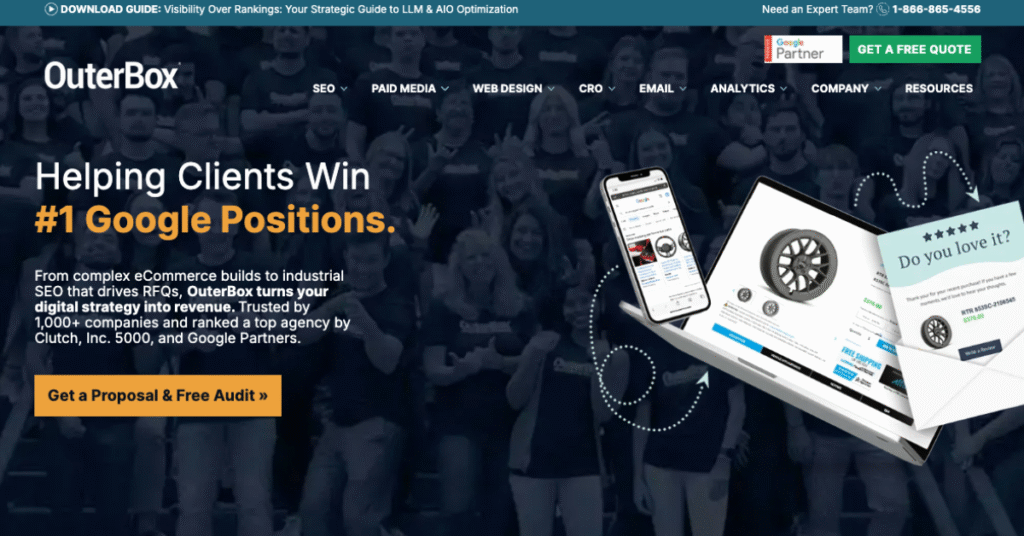 Top E-commerce Agency - OuterBox