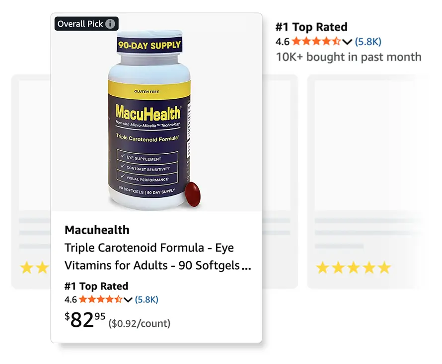 MacuHealth Amazon Full Service Case Study
