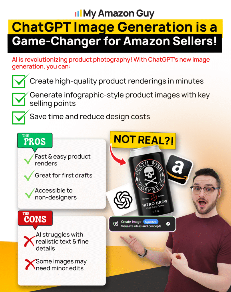 AI Amazon Product Images vs Professional Photos ChatGPT Image Generation is a Game Changer for Amazon Sellers