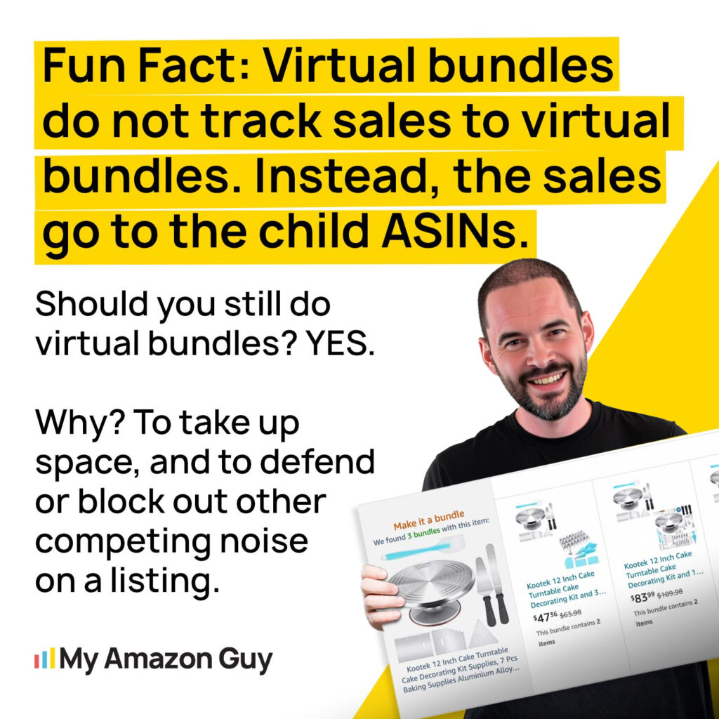 Amazon Product Bundling - Virtual Bundles