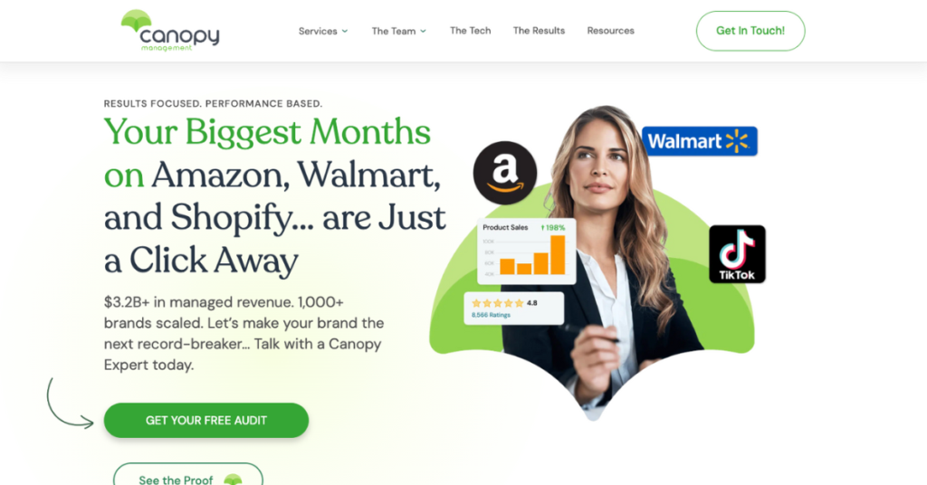 Top Amazon SEO Agencies Canopy Management