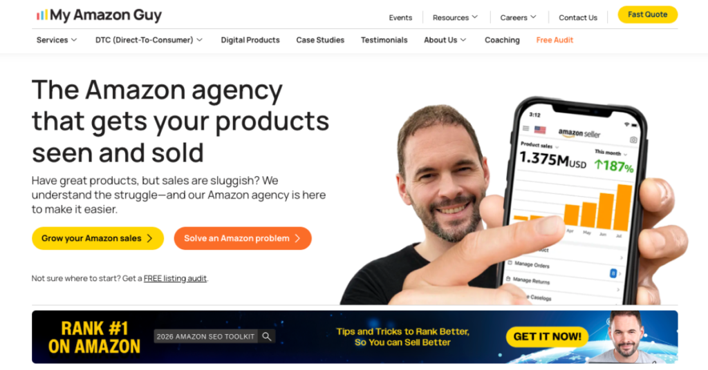 Top Amazon SEO Agencies - My Amazon Guy