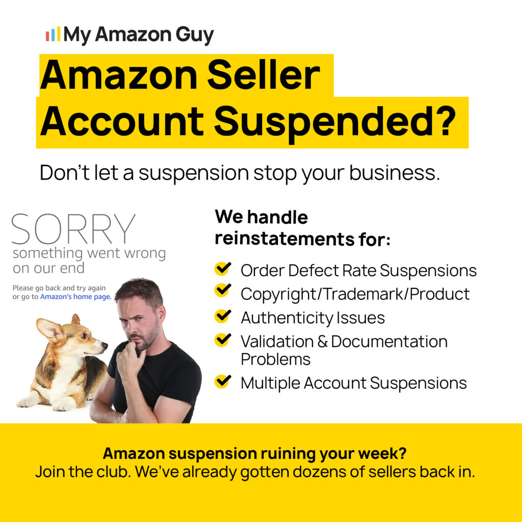 How to Appeal Amazon Account Suspension with a Plan of Action AmazonSeller Account Suspended